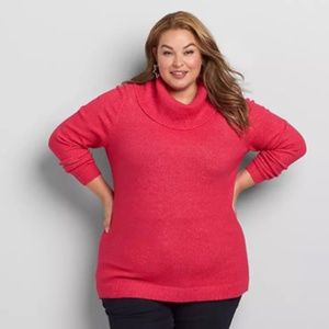 Lane Bryant Cowl Neck Tunic Sweater Size 18/20